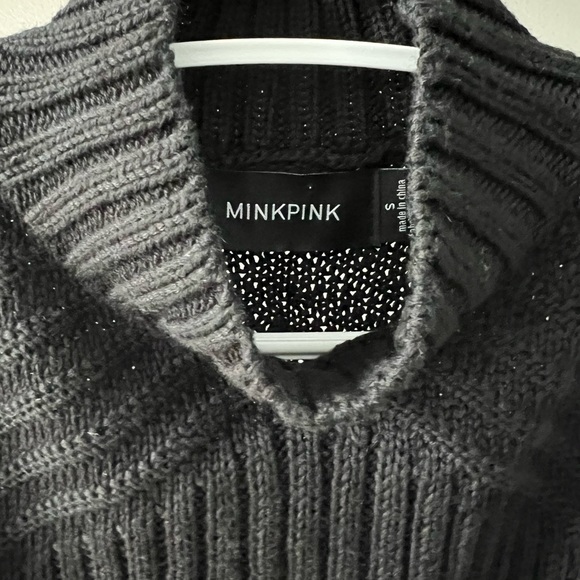 Black sleeveless sweater dress, size small - Picture 2 of 3